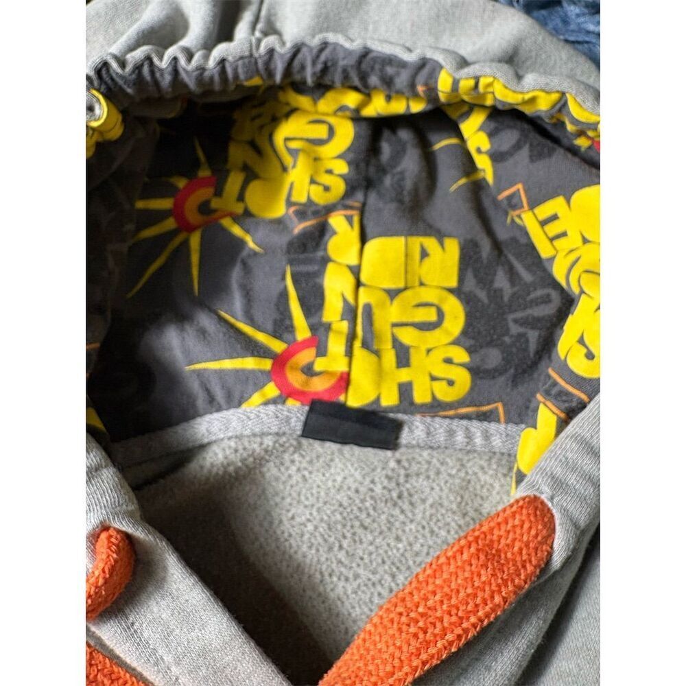 McGraw Unisex Gray Hoodie Jacket L Tour Patch Detail Casual - Picture 6 of 10